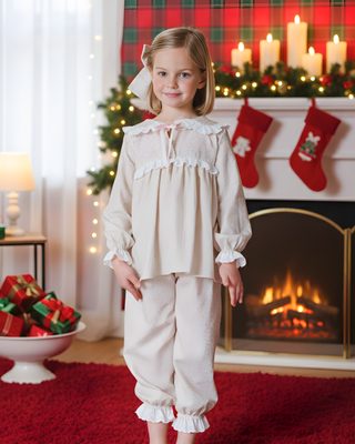 Winter Bloom Pink Pajama