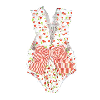 Classic Cherries Frilled Swimsuit