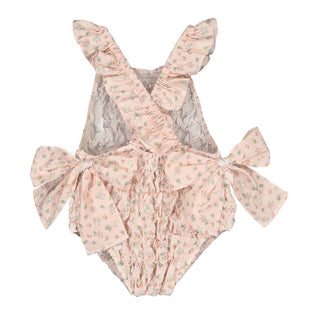 Whipped Cream Cotton Frilled Swimsuit