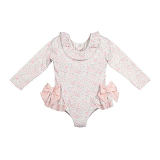 Pink Ditsy Floral Rashguard