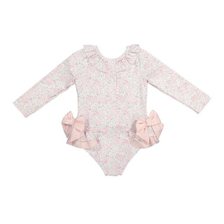 Pink Ditsy Floral Rashguard