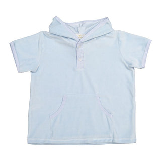 Blue Ditsy Floral Boy Cover-Up