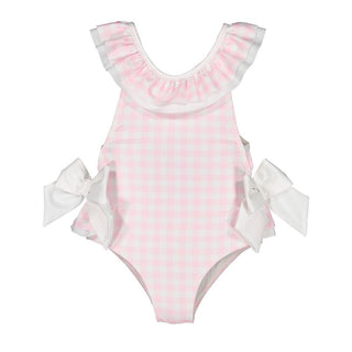 Gingham Pink Swimsuit