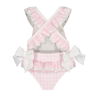Gingham Pink Swimsuit