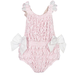 Pink Classic Frilled Swimsuit
