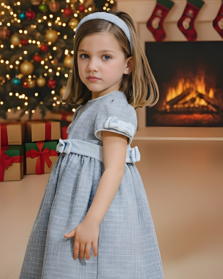 Blue Christmas Dress