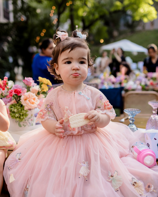 Woodland Whimsy Cape Set Peach