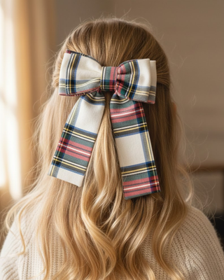 Let It Snow Big Hair Clip