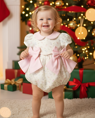 Marshmallow Bunnies Romper