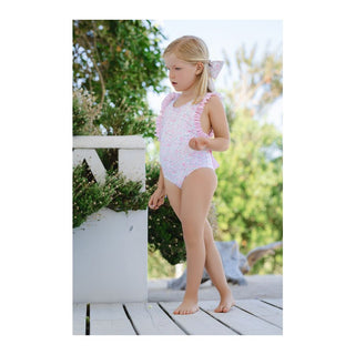 Pink Ditsy Floral Swimsuit