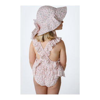 Whipped Cream Cotton Frilled Swimsuit